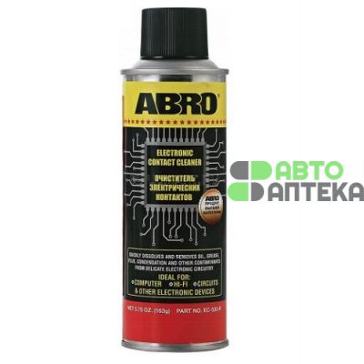 Очищувач контактів ABRO Electric Contact Cleaner EC-533 163мл