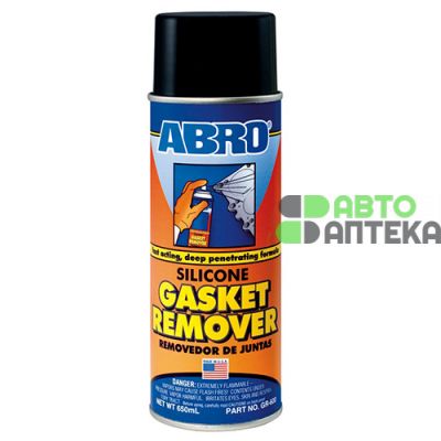 Засіб для видалення силіконових прокладок ABRO Silicone Gasket Remover 650мл GR-600