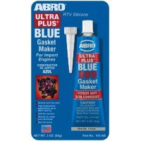 Герметик прокладка ABRO Ultra Plus Blue Gasket Maker + 343 ° C синій 410-AB 85г