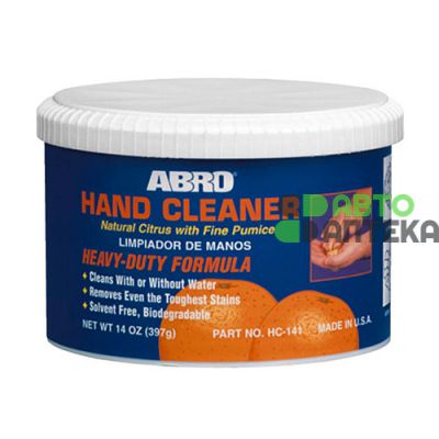 Паста для рук ABRO Hand Cleaner очиститель рук с запахом цитруса  397г HC-141