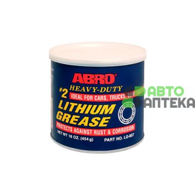 Смазка ABRO Heavy-Duty Lithium Grease литиевая 454г LG-857