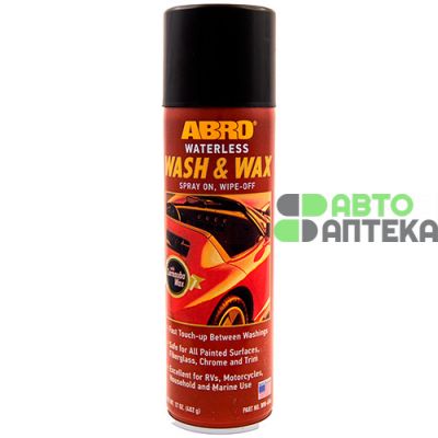 Полироль кузова и мойка безводня ABRO Waterless Wash & Wax 482г WW-606