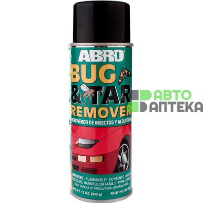 Очисник бітуму ABRO Bug & Tar Remover 340г BT-422