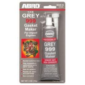 Герметик прокладка ABRO Grey 999 Gasket Maker +343°C серый 9-AB 85г