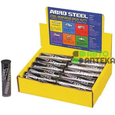 Холодная сварка ABRO Steel чёрная AS-224 57г