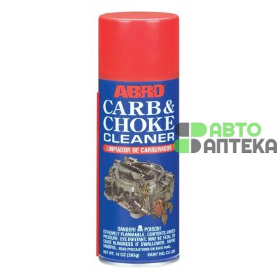 Очиститель карбюратора ABRO Carb & Choke Cleaner CC-200 283мл