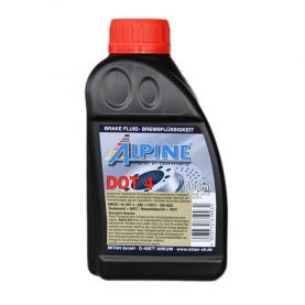 Гальмівна рідина ALPINE Brake Fluid DOT 4 0,5л