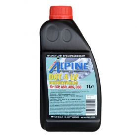 Тормозная жидкость ALPINE Brake Fluid DOT 4 LV 1л