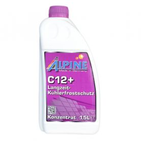 Антифриз Alpine C12+ Langzeitkuhlerfrostschutz концентрат -80°C фиолетовый 1,5л