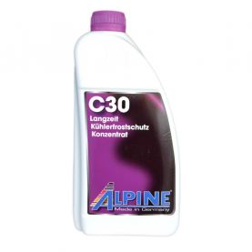 Антифриз Alpine C30 Langzeitkuhlerfrostschutz концентрат -80°C фиолетовый 1,5л