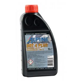 Гальмівна рідина ALPINE Brake Fluid DOT 4 Plus 1л