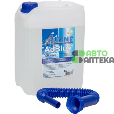 Розчин сечовини ALPINE AdBlue ISO 22241 5л 9004-5