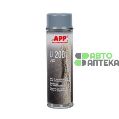 Средство для защиты кузова APP в аэрозоле Baranek серый 050205 0,5л