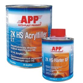 Грунт APP 2K HS Acrylfiller акрилова сірий 020408 1л
