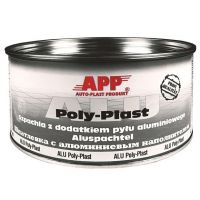 Шпатлёвка APP ALU Poly-Plast с алюминиевой пудрой 010223 0,6кг