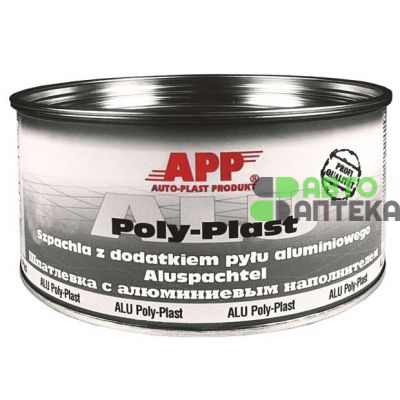 Шпатлёвка APP ALU Poly-Plast с алюминиевой пудрой 010225 1,8кг