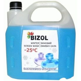 Омыватель стекла зимний BIZOL -25°C парфюм B1004 4л
