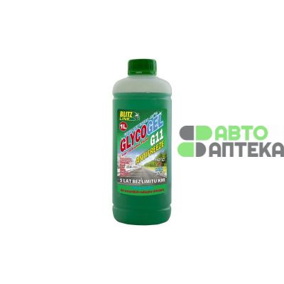Антифриз Blitz Line Glycogel G11 ready-mix -37°C зеленый 1л