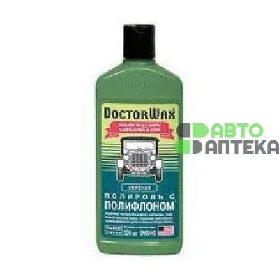 Полироль DoctorWax Color Wax with Carnauba & PTFE с полифлоном зеленый DW8449 300мл