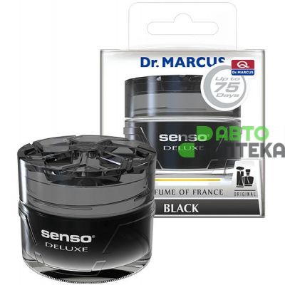 Освіжувач повітря Dr.Marcus гелевий Senso Delux BLACK 50мл