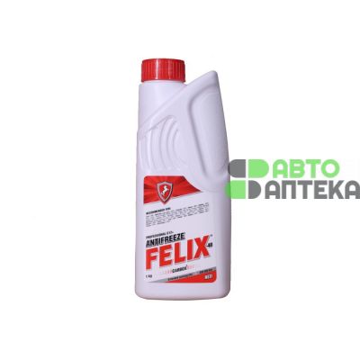 Антифриз Felix Carbox G12 концентрат -80°C красный 1л