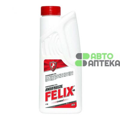 Антифриз Felix Carbox G12 -40°C красный 1л