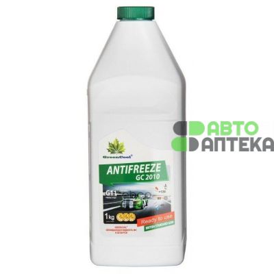 Антифриз GreenCool Antifreeze GC2010 G11 -40°C зелёный 1л 791951