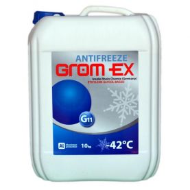 Антифриз GROM-EX G11 -42°C синий 10л