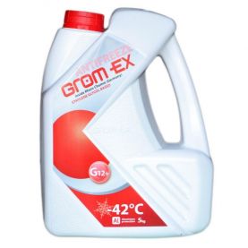Антифриз GROM-EX G12+ -42°C красный 5л