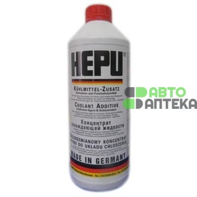 Антифриз HEPU G12 концентрат -80°C красный 1,5л