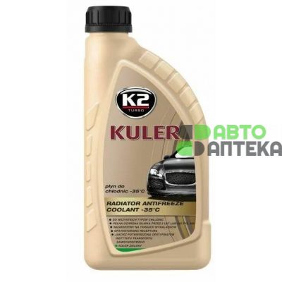 Антифриз K2 Kuler G11 -35° C зелёный 1л