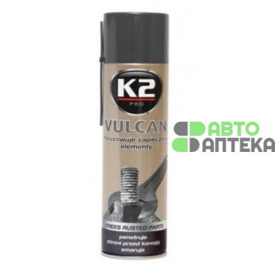 Смазка проникающая K2 Vulcan Жидкий ключ 0,5л