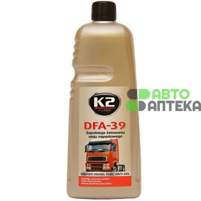 Антигель K2 DFA-39 дизельный 1л