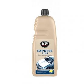 Автомобильный шампунь K2 Express Plus с воском белый К140 1л