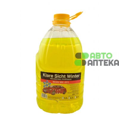 Омыватель стекла зимний Klare -25°C лимон 4л