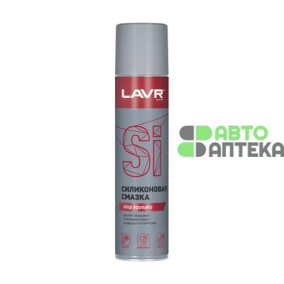 Смазка проникающая LAVR Silicon spray Силиконовая 400мл Ln1543