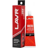 Герметик прокладка LAVR +399°C красный 85г Ln1737