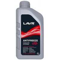 Антифриз LAVR Antifreeze Hybrid Technology G12+ -45°C красный 1л Ln1709
