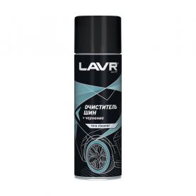 Очиститель LAVR для шин пенный + чернение 650мл Ln1443