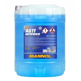 Антифриз MANNOL AG11 Longterm Antifreeze -40°C синий 10л MN4011-10