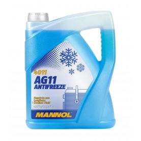 Антифриз MANNOL AG11 Longterm Antifreeze -40°C синий 5л MN4011-5