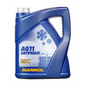 Антифриз MANNOL AG11 Concentrated Longterm Antifreeze концентрат -80°C синий 5л MN4111-5