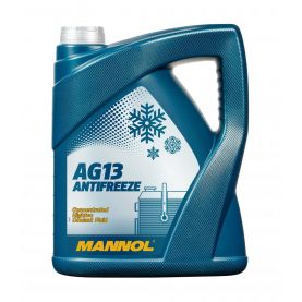 Антифриз MANNOL AG13 Concentrated Hightec Antifreeze концентрат -80°C зелёный 5л MN4113-5