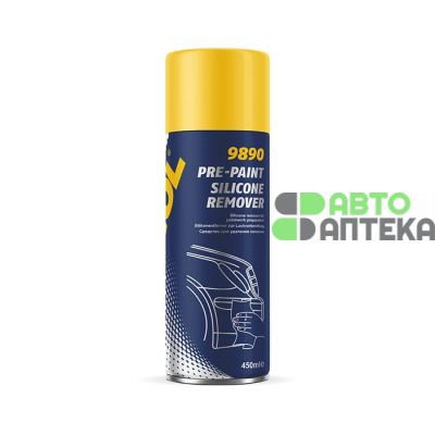 Очиститель силикона MANNOL Pre-Paint Silicone Remover 450мл 9890