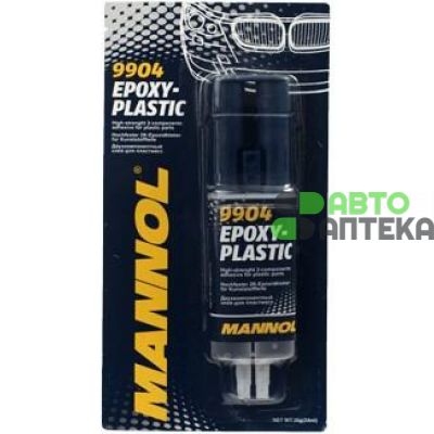Клей MANNOL Epoxy-Plastic двухкомпонентный для пластика 9904 30г