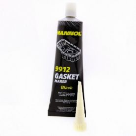 Герметик прокладка Mannol Black Gasket Maker +230°C чёрный 9912 85г
