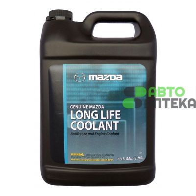 Антифриз MAZDA Long LIfe Coolant G11 концентрат -80 ° C зелений 4л 000077501E02
