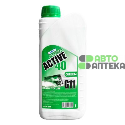 Антифриз Active Green G11 -32°C зеленый 1л