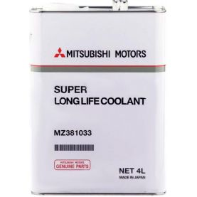 Антифриз MITSUBISHI Super Long Life Coolant G11 концентрат -80°C зеленый 4л MZ381033