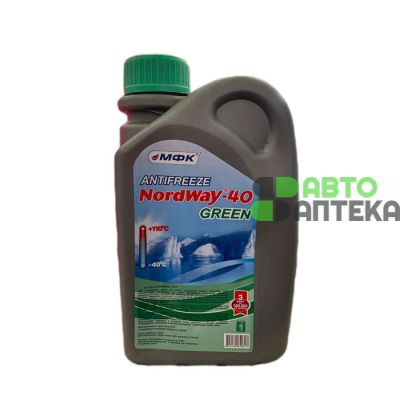 Антифриз NordWay G11 -32°C зеленый 1л